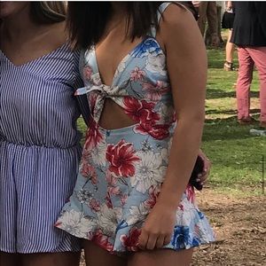 Floral romper